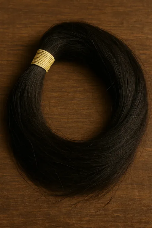 Human hair, unworked